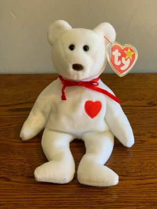 Valentino Ty Beanie Baby - 1993 Edition With Brown Nose