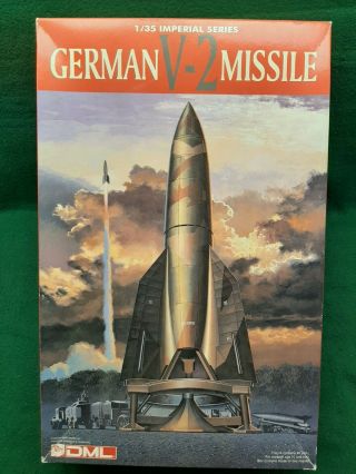 Dml German V - 2 Rocket,  Un - Built Plastic Kit,  1/35 Scale