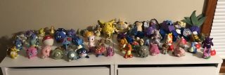 Burger King Pokemon Toys 2000 Complete All 57 Out Of Package Plus 12 Pokeballs