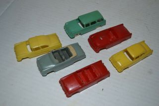 F & F Mold Die Cars Post Cereal Premiums - 6 Count