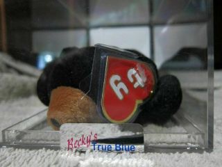 Authenticated Rare Canadian 1st Generation Tags Blackie Ty Beanie Baby Mwmt Mq