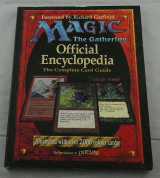 Magic The Gathering Official Encyclopedia/card Guide (1996 Edition)