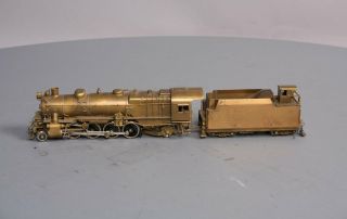 Pfm/united Models Ho Brass Pennsylvania L - 1 2 - 8 - 2 Steam Locomotive & Tender Ex