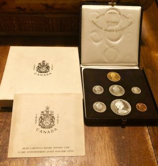 1867 - 1967 Royal Canadian Centennial Set With $20 Gold Piece