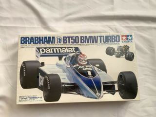 Tamiya 1/20 Brabham Bt50 Bmw Turbo Model Kit 20017 Incomplete Missing Decals