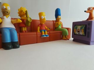 The Simpsons Watching TV On The Couch,  Burger King Collectables 3