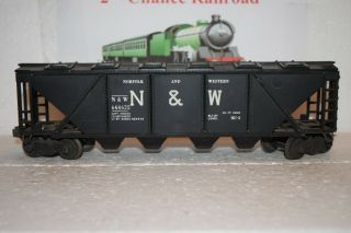 O Scale Trains Lionel Norfolk Western Covered Hopper 644625