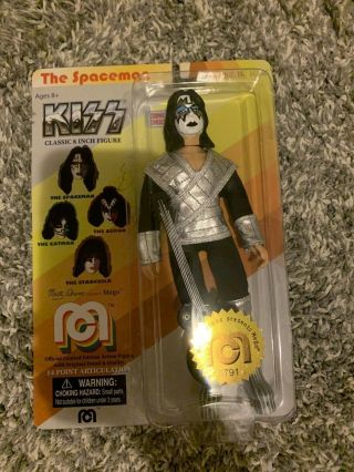 Mego Kiss The Spaceman Ace Frehley Classic 8” Figure Open Bubble Card Moc