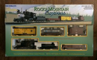 Bachmann Spectrum Rocky Mountain Express Train On30 No Track Or Transformer