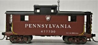 Division Point Dp - 3102c Brass Pennsylvania Caboose Ho Scale
