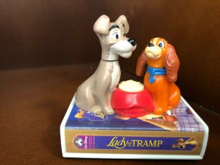 Lady And The Tramp Mcdonalds Toy Disney Vhs Mobile Train Car Figure Figurine