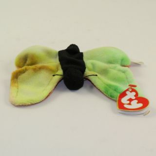 Ty Beanie Baby - Flutter The Butterfly (3rd Gen Hang Tag - Mwcts)