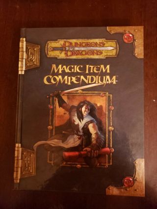 D&d 3.  5 Magic Item Compendium