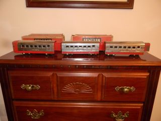 Lionel Jr.  Prewar Train Set 1935 - 1937 O Scale 1700,  1701x2 And 1702.