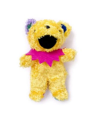 Grateful Dead Bean Bear 7 " Mellow Yellow Color Plush Doll Toy F/s