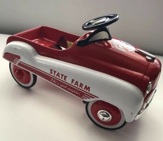 State Farm Insurance Metal Diecast Pedal Car 75th Anniv Limited Ed 2680 Of 6000