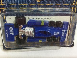TOMY TOMICA POCKET CARS 168 F32 BLUE TYRRELL FORMULA 1 RACE CAR P34 JAPAN MIP 3