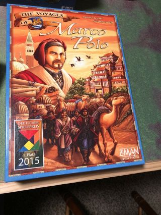 The Voyages Of Marco Polo Board Game Plus Character Expansion