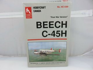 Hobby Craft BEECH C - 45H Post War Version 1/72 Scale Model Kit HC1389 UNBUILT 2