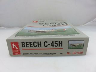 Hobby Craft BEECH C - 45H Post War Version 1/72 Scale Model Kit HC1389 UNBUILT 3