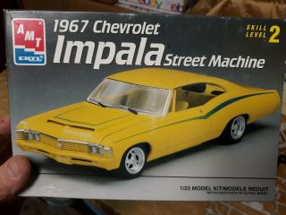 Amt/ertl 67 Chevrolet Impala Street Machine 1/25 8208