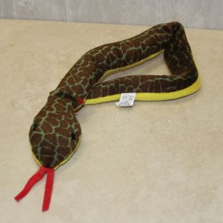 Slither (snake) - No Hang Tag - 1st Gen Tush 1993 Pvc Ty Beanie Baby (sp)