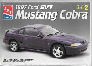 Amt / Ertl 1997 Ford Svt Mustang Cobra In 1/25 8231