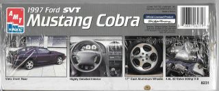 AMT / ERTL 1997 Ford SVT Mustang Cobra in 1/25 8231 3