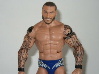 WWE Randy Orton Mattel Elite Series 35 Blue Gear RKO Evolution Wrestling Figure 2