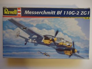 Revell 85 - 4164 1/48 Messerschmitt Bf 110g - 2 Wwii German Fighter/bomber W/extras