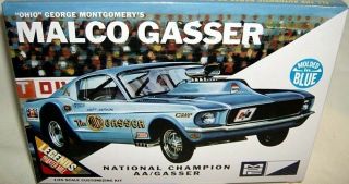 Mpc 1/25 1967 Ford Mustang Ohio George Malco Gasser - Blu