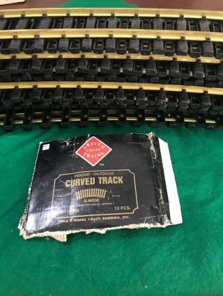 G Scale Aristo - Craft Indoor Outdoor Curved Track Art - 11800 10’ Circle 12pc (g21)