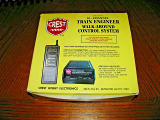 Crest 10 - Channel Train Engineer Walk Around Control System (cre - 55470)