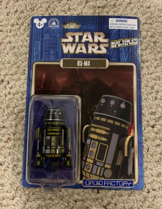 Star Wars R5 - M4 Droid Factory Disney Exclusive On Card May The 4th Be With You