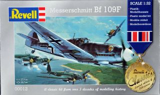 1/32 Revell 00012; Messerschmitt Bf 109f (classics),  Eagle Strike Augsburg Pt.  8