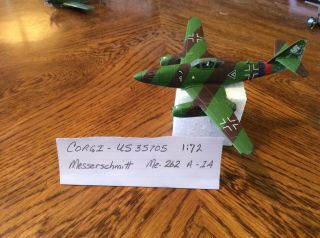 Corgi 1:72 Diecast Us35705 Messerschmitt Me - 262 A - 1a