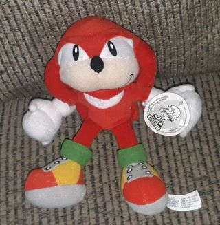 Sonic The Hedgehog Video Game Under Ground Knuckles Plush Denny 