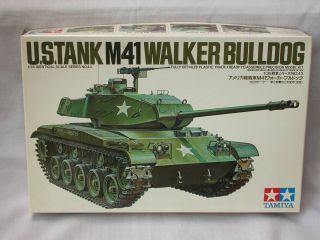U.  S.  Tank M41 Walker Bulldog Plastic Model Kit 1/35 Scale Tamiya Mt307