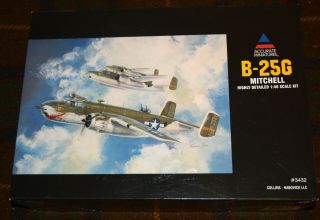 Accurate Miniatures 1/48 North American B - 25g Mitchell Gunship (no Decals)