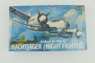 1/72 Revell Junkers Ju - 88c - 6c Nachtjager Model Kit H - 165 Model Kit