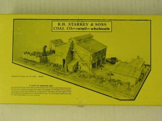 Fine Scale Miniatures - R.  H.  Starkey & Sons - Kit 245 - Ho Scale
