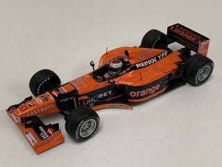 1/18 Minichamps Arrows A20 1999 Formula 1 Orange J.  Verstappen Car 19