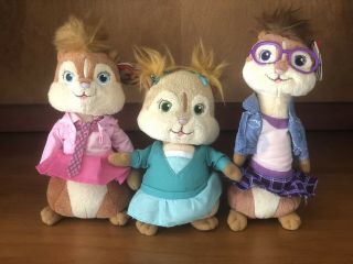 Ty Beanie Babies Complete Set of 6 Alvin and the Chipmunks and the Chipettes 3