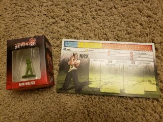 Zombicide Cool Mini Or Not Boardgame Promo 1 Figure Nick Walker