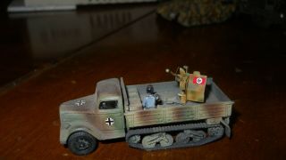 Roco Minitanks - Wwii German Aaa - 20mm.  Mauliter - Painted,  Decaled,  Detail