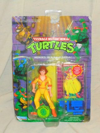 Nib Playmates Tmnt Teenage Mutant Ninja Turtles April O 