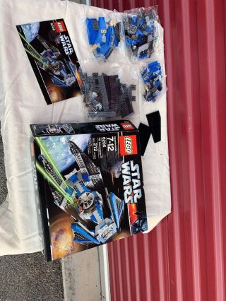 Lego Star Wars Tie Interceptor Set 6206 Open Box Rare Not Sure If Complete