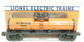 Lionel 6 - 19600 Milwaukee Road Single Dome Tank Car Ln/box