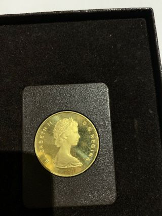 Royal Canadian 1979 22 Karat 100 Dollar Gold Proof Coin 147358