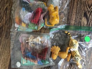 Vintage Simba Woodstock And Cheetah Wind Up Toys,  Aladdin King Of Thieves Toys